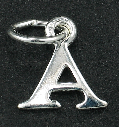 STG Sterling Silver Alphabet Charm - A  SOLD OUT 1